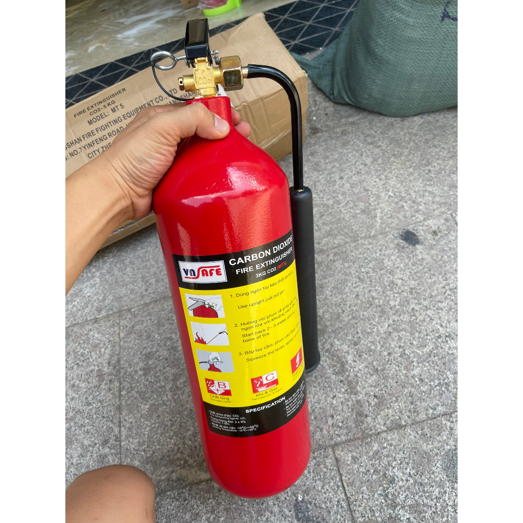 BÌNH CHỮA CHÁY CO2 3Kg-MT3  -