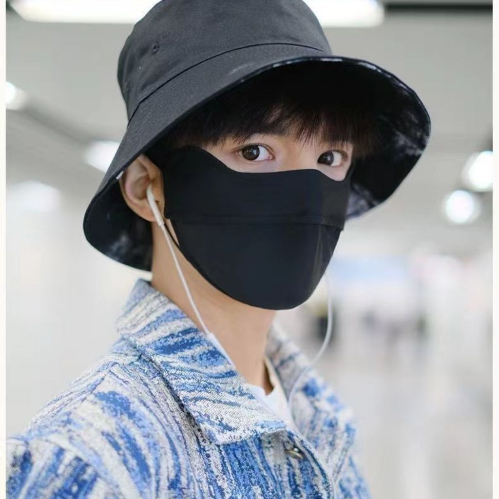 Khẩu trang vải chống tia UV chống nắng UPF 50+ cực tốt Unisex nam nữ đều thích hợp dùng được LANIXA KT