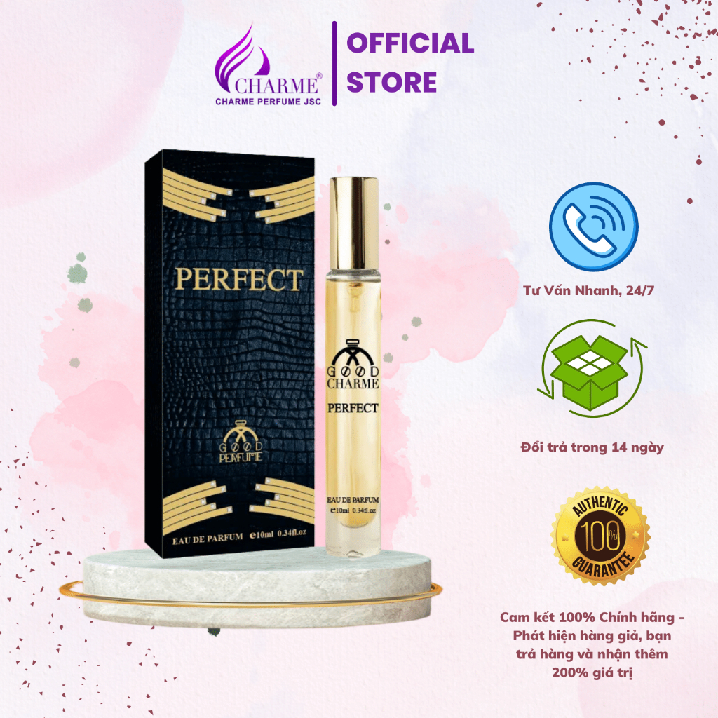 Nước Hoa Nam Good Charme Perfect 10ml