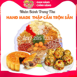 Set nhân Thập Cẩm trộn sẵn 12 nguyên liệu ⚡Cao Cấp⚡ Hút chân không [1KG] Date Xa