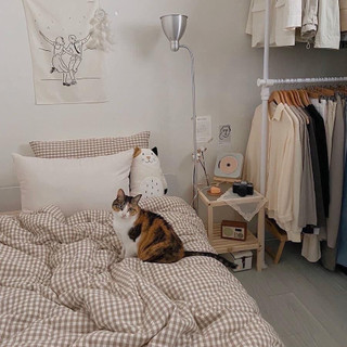 Bộ chăn ga gối 4 món đủ size 1m2, 1m4, 1m6, 1m8, 2m2 họa tiết đáng yêu - eva bedding