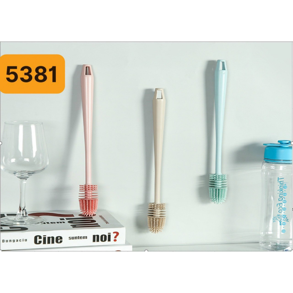Cọ cốc silicon, cọ rửa chai lọ bằng silicon 5381