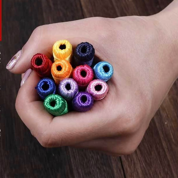 Lẻ Đầu - Đuôi Tua Rua Kim Tuyến Thắt Nút - Làm Khánh Treo Xe Ô Tô Phụ Kiện Phong Thuỷ - Quà Tặng May Mắn