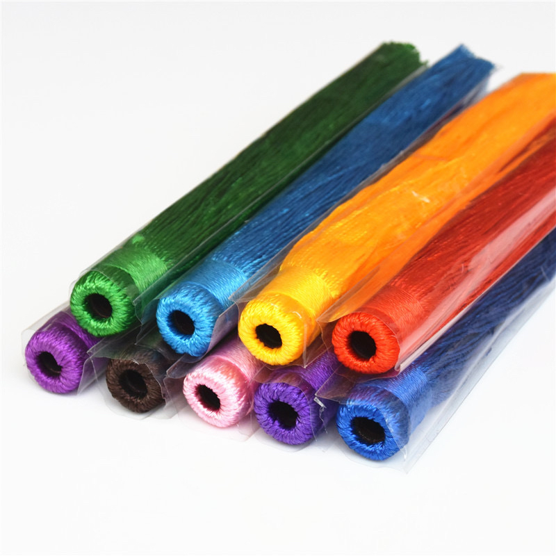 Lẻ Đầu - Đuôi Tua Rua Kim Tuyến Thắt Nút - Làm Khánh Treo Xe Ô Tô Phụ Kiện Phong Thuỷ - Quà Tặng May Mắn