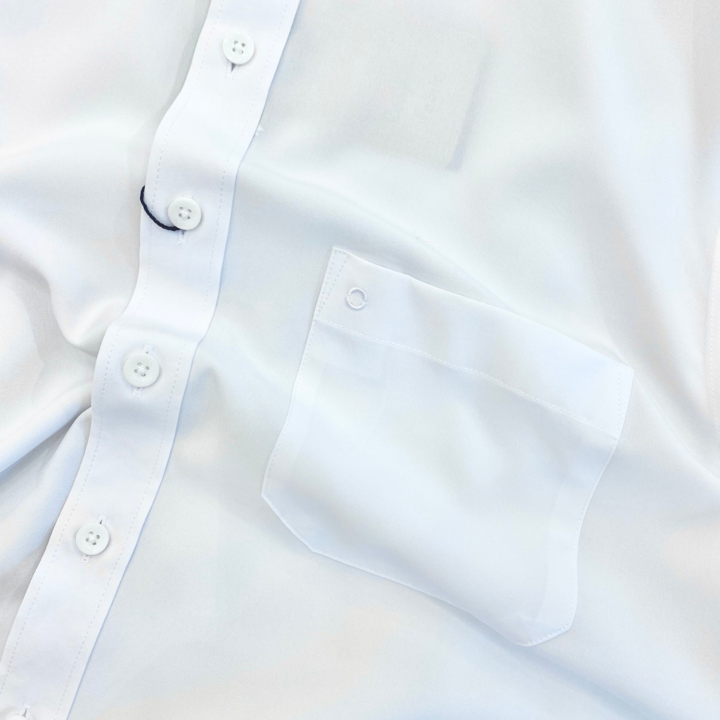 OWEN - Áo sơ mi trắng ngắn tay Owen Recycle