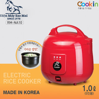 Bảo hành chính hãng - Nồi cơm điện Hàn Quốc Cookin 1.0L