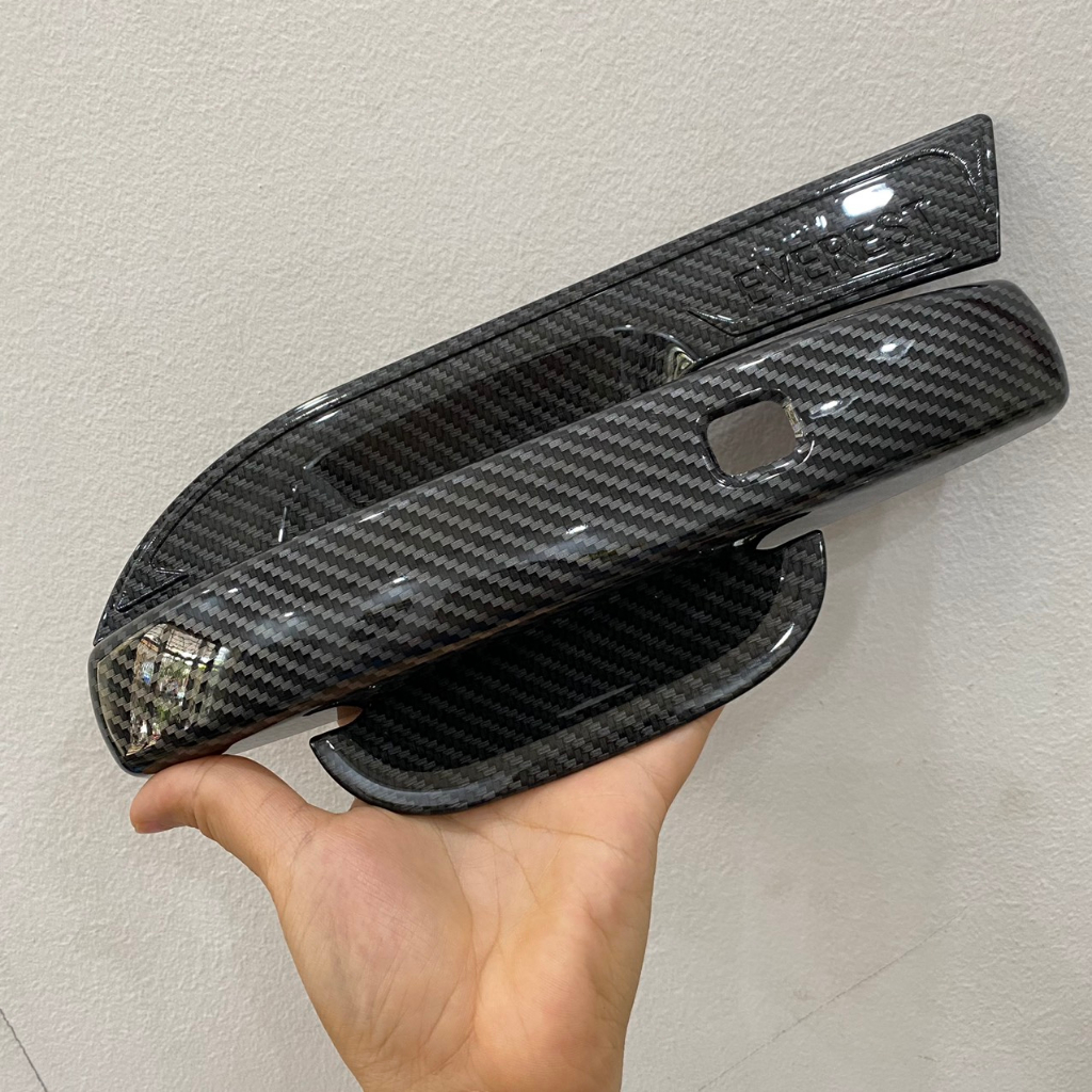 Ốp tay hõm cửa xe Ford Everest 2018 2019 2020 2021 2022 2023 mẫu carbon thể thao Cao Cấp
