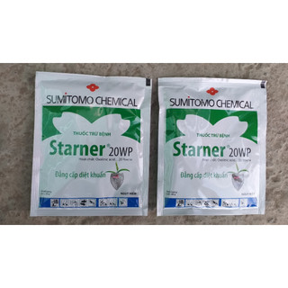 Thuốc trừ bệnh Starner 20WP gói 10gr từ Nhật Bản - đặc trừ vi khuẩn gây thối nhũn lá, rễ phong lan
