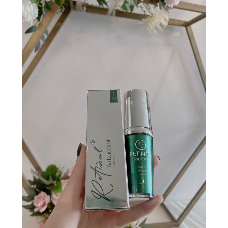 retinol-bakuchiol(hoạt chất mới nhất trong retinol,mọi loại da đều có thể sử dụng được)