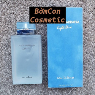 Nước hoa nữ d&g light blue eau intense for women 100ml edp bomcon cosmetic