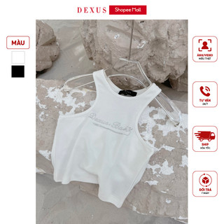Áo croptop khoét nách dexus baby 𝐃𝐗 𝐃𝐄𝐗𝐔𝐒 _a110002