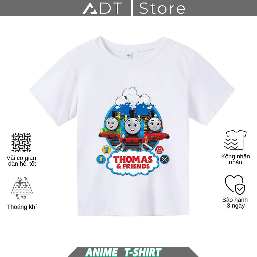 Áo thun trẻ em in hình thomas and friend cho bé mẫu mới cực chât  giá rẻ độc đẹp