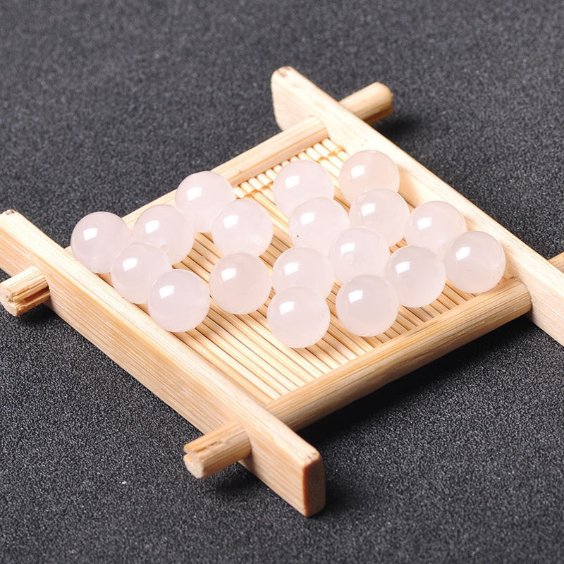 Đá Mã Não Màu Trắng Ưu Linh - 4mm 6mm 8mm 10mm - Xâu Mix Vòng Nam Nữ - Phụ KIện Trang Sức Phong Thủy