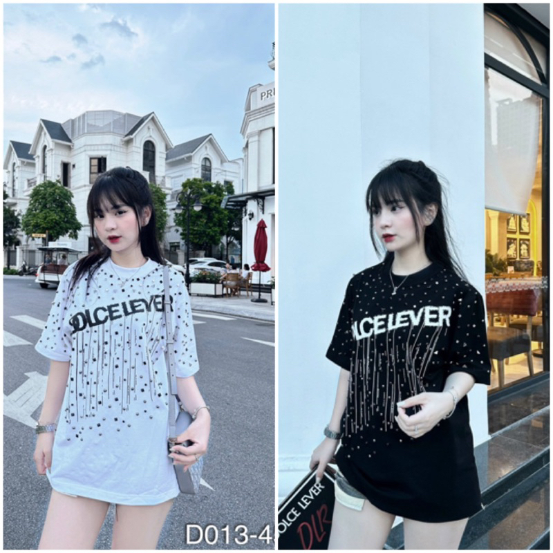 Áo Phông Nam Dolce Lever Fullbox Cực Chất - Áo Thun Nam DG Đính Đá Siêu Đẹp
