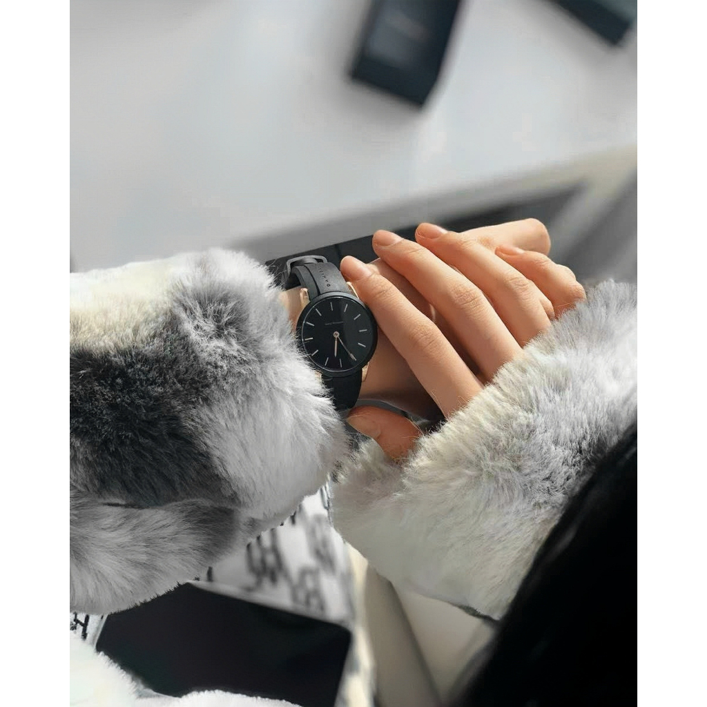 Đồng Hồ Nam Nữ Cặp Đôi Iconic Dây Cao Su Non  Mềm Mại Cao Cấp