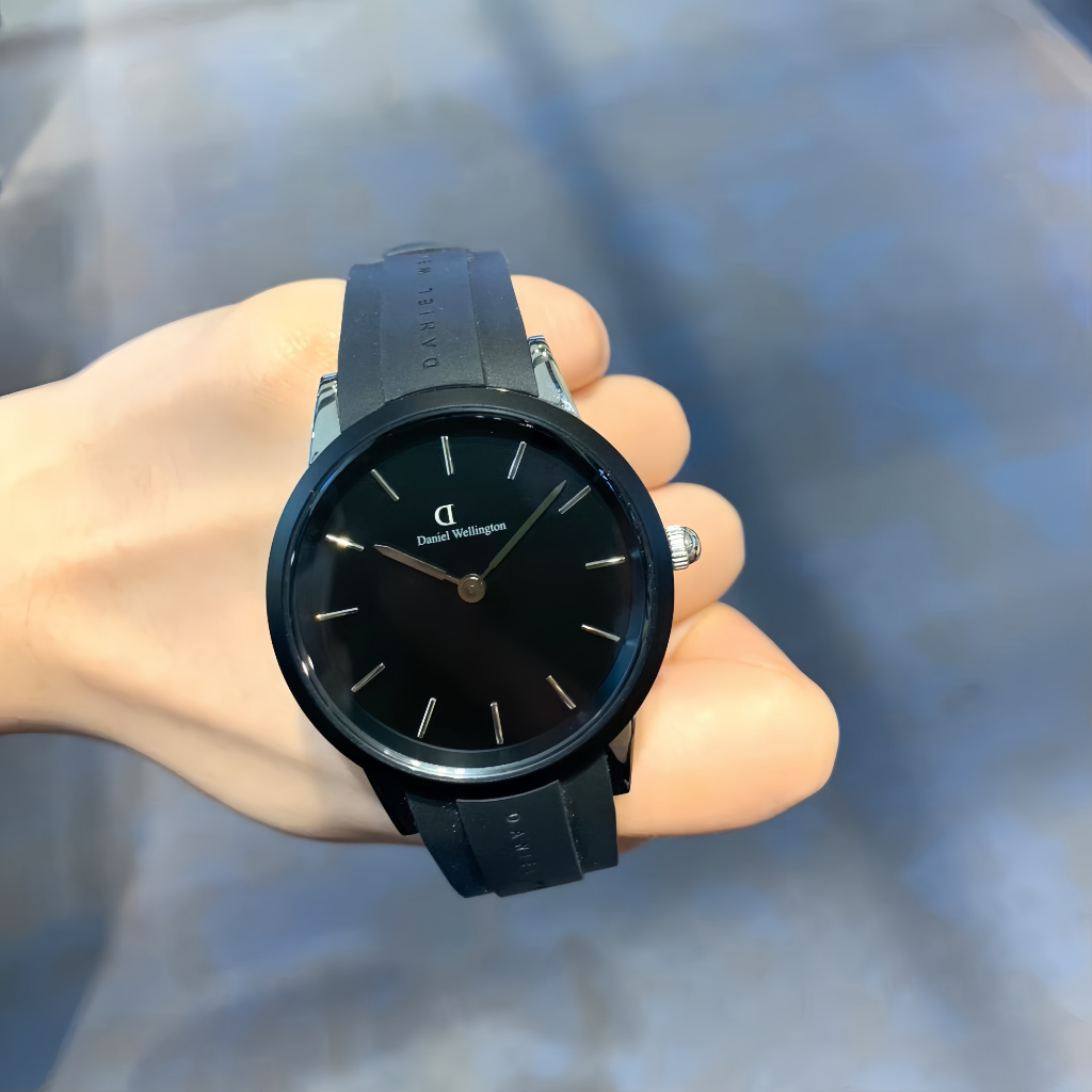 Đồng Hồ Nam Nữ Cặp Đôi Iconic Dây Cao Su Non  Mềm Mại Cao Cấp