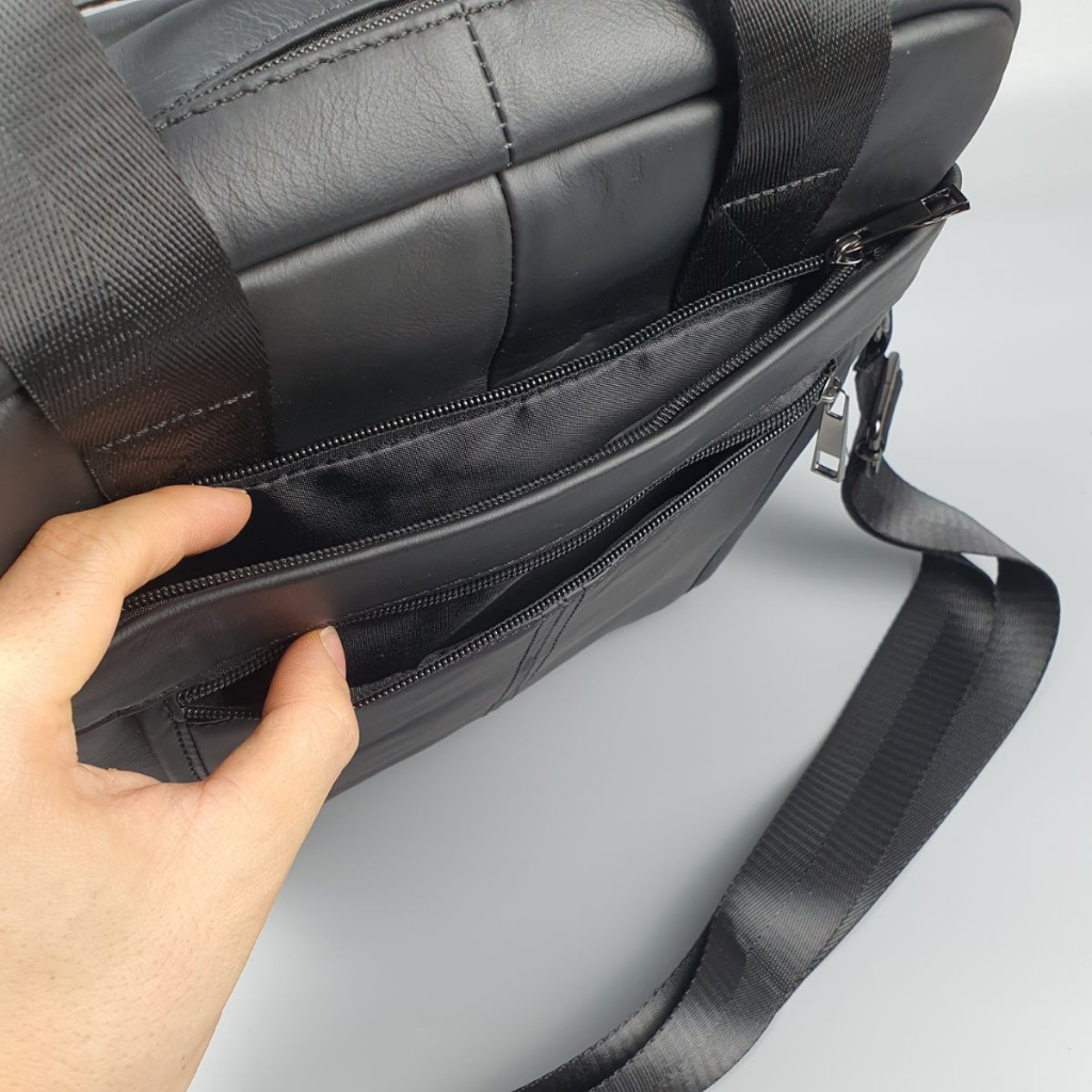 Túi đeo chéo nam da bò thật TD124VB  - 100% da thật, BH 3 năm