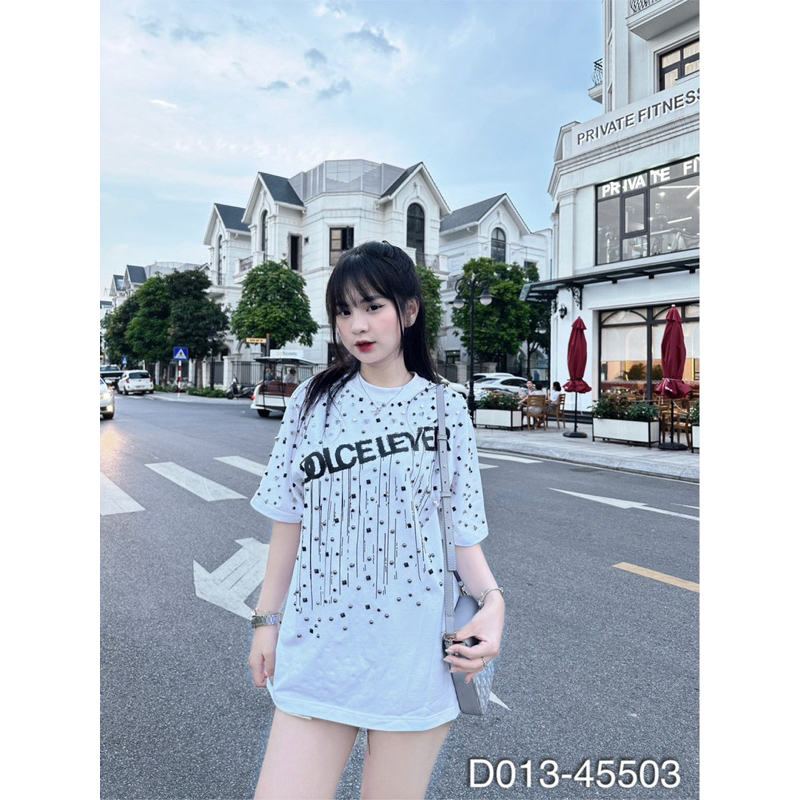 Áo Phông Nam Dolce Lever Fullbox Cực Chất - Áo Thun Nam DG Đính Đá Siêu Đẹp