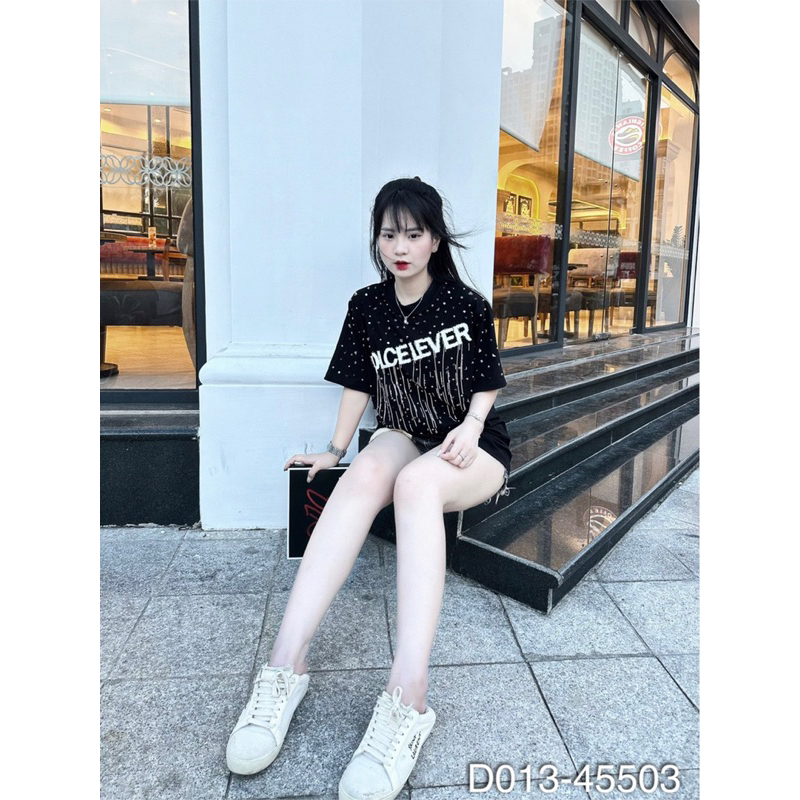 Áo Phông Nam Dolce Lever Fullbox Cực Chất - Áo Thun Nam DG Đính Đá Siêu Đẹp