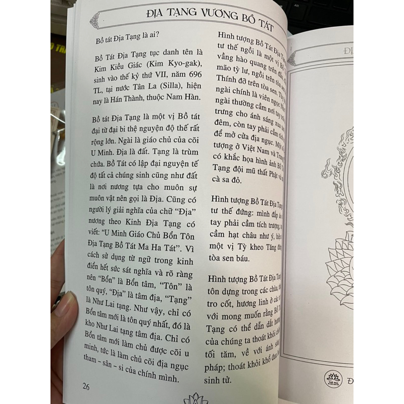 Vở tô màu hình vị phật & Bồ tát