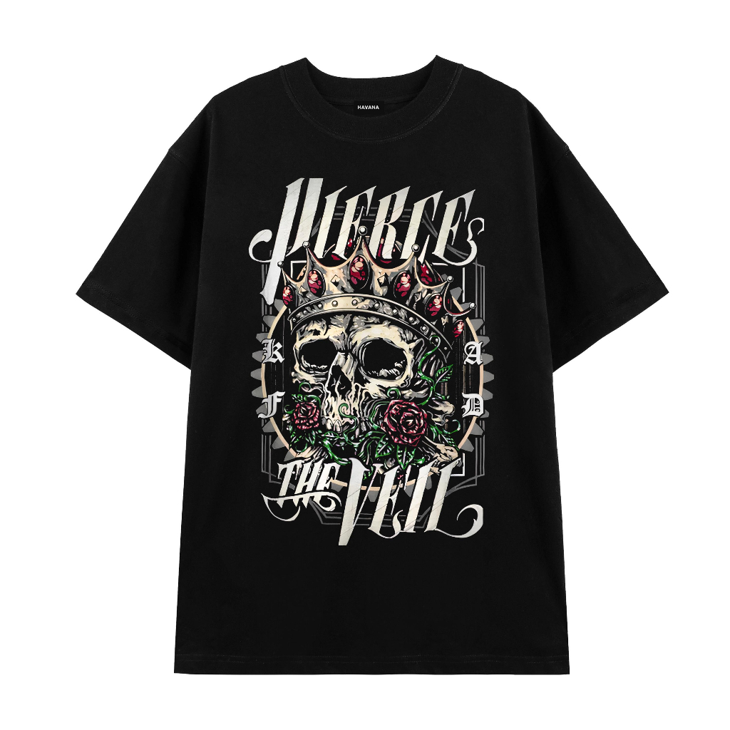Áo Thun Rock Band Tee , Áo Pierce The Veil HAVANA Vải Cotton Cao Cấp Thoáng Mát Mã 008