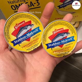 Cá thu sốt cà Omega 3 STABBUR-MAKRELL  (22 gram) [HÀNG TẶNG KHÔNG BÁN]