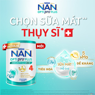 Sữa bột NAN OPTIPRO+ PLUS  2 3 4 - Lon 800g
