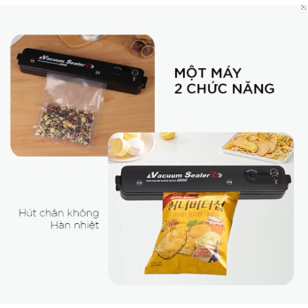 Máy Hút Chân Không Thực Phẩm Kèm Hàn Miệng Túi Vacuum Sealer