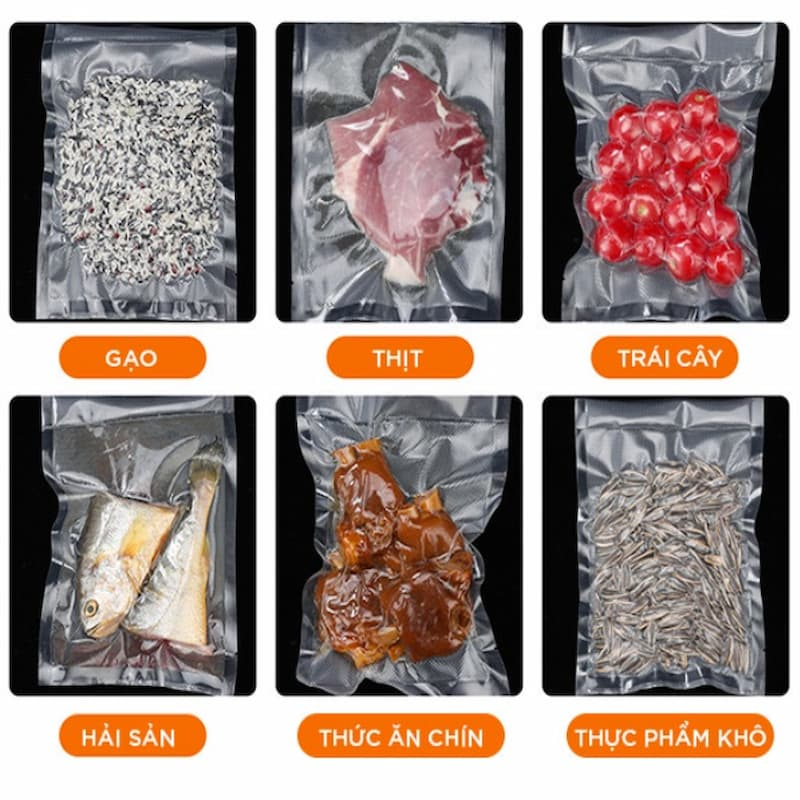 Máy Hút Chân Không Thực Phẩm Kèm Hàn Miệng Túi Vacuum Sealer
