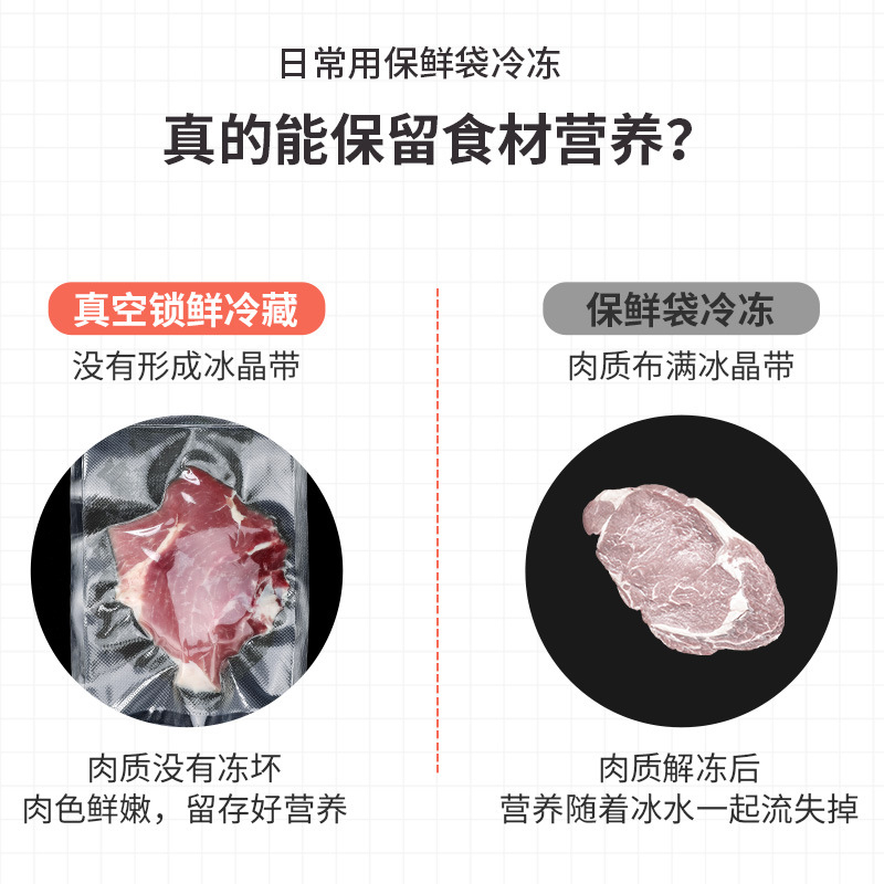 Máy Hút Chân Không Thực Phẩm Kèm Hàn Miệng Túi Vacuum Sealer