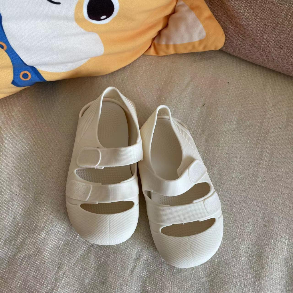 Sandal quai dán sắc màu cho bé trai bé gái 2023