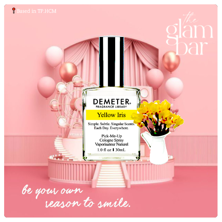 𝐭𝐡𝐞𝐠𝐥𝐚𝐦𝐛𝐚𝐫 ★ Nước hoa Iris, Yellow by Demeter Cologne - 10мl