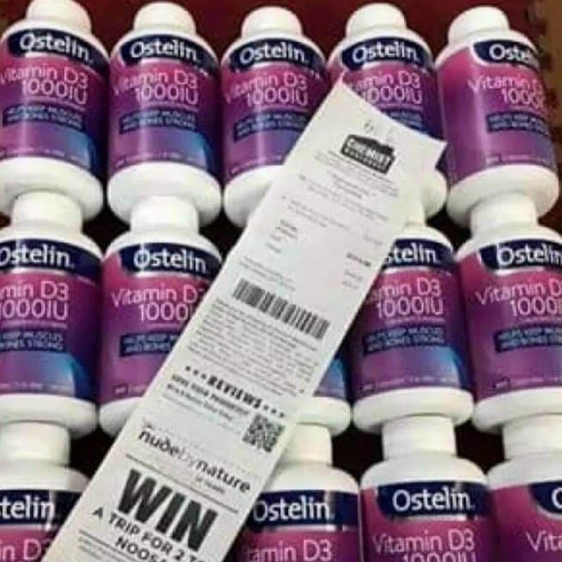 Vitamin D3 1000iu Ostelin lọ 275 viên
