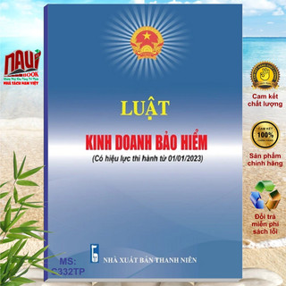 Sách luật kinh doanh bảo hiểm 2022