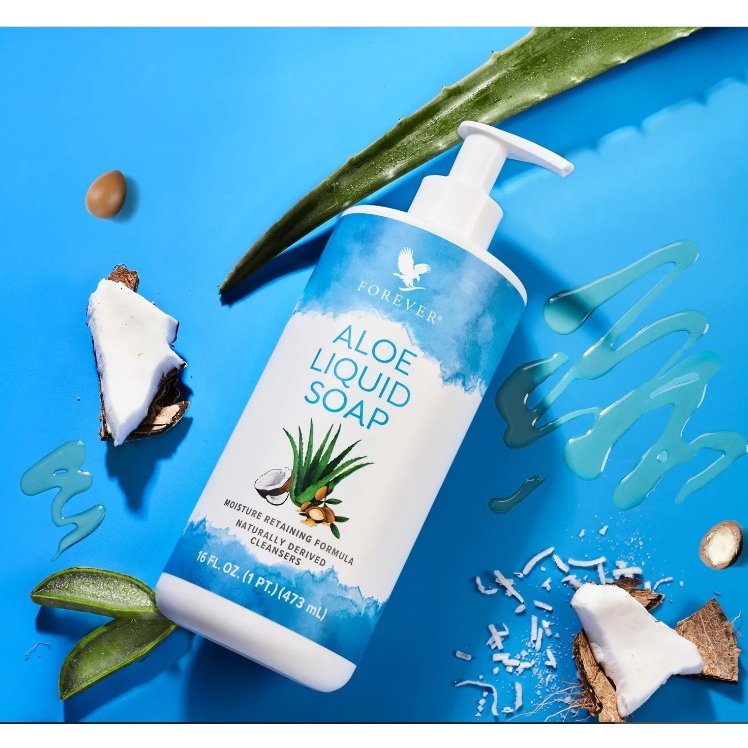 Sữa Rửa Mặt Và Tay nhập Mỹ Aloe Liquid Soap 633flp 473ml