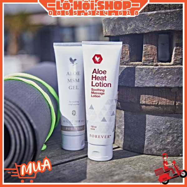 Dầu nóng Lô Hội Forever Aloe Heat Lotion (064FLP)