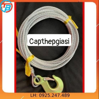 Dây cáp thay tời quay tay dài 8 mét tới 30 mét