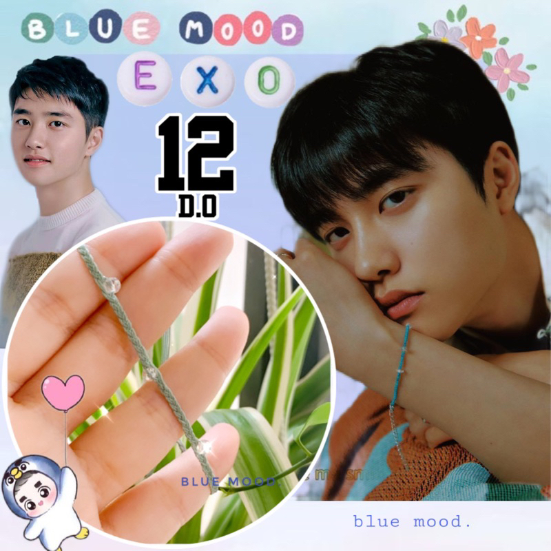 Vòng tay thắt dây cói handmade waterproof Inspired D.O EXO