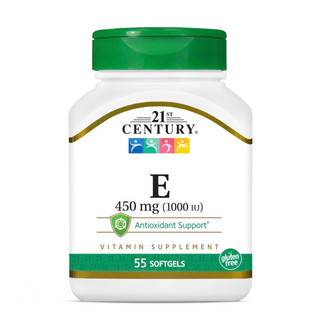Có bill 🇺🇸 Viên uống Vitamin E 1000 IU (450mg) 21st Century