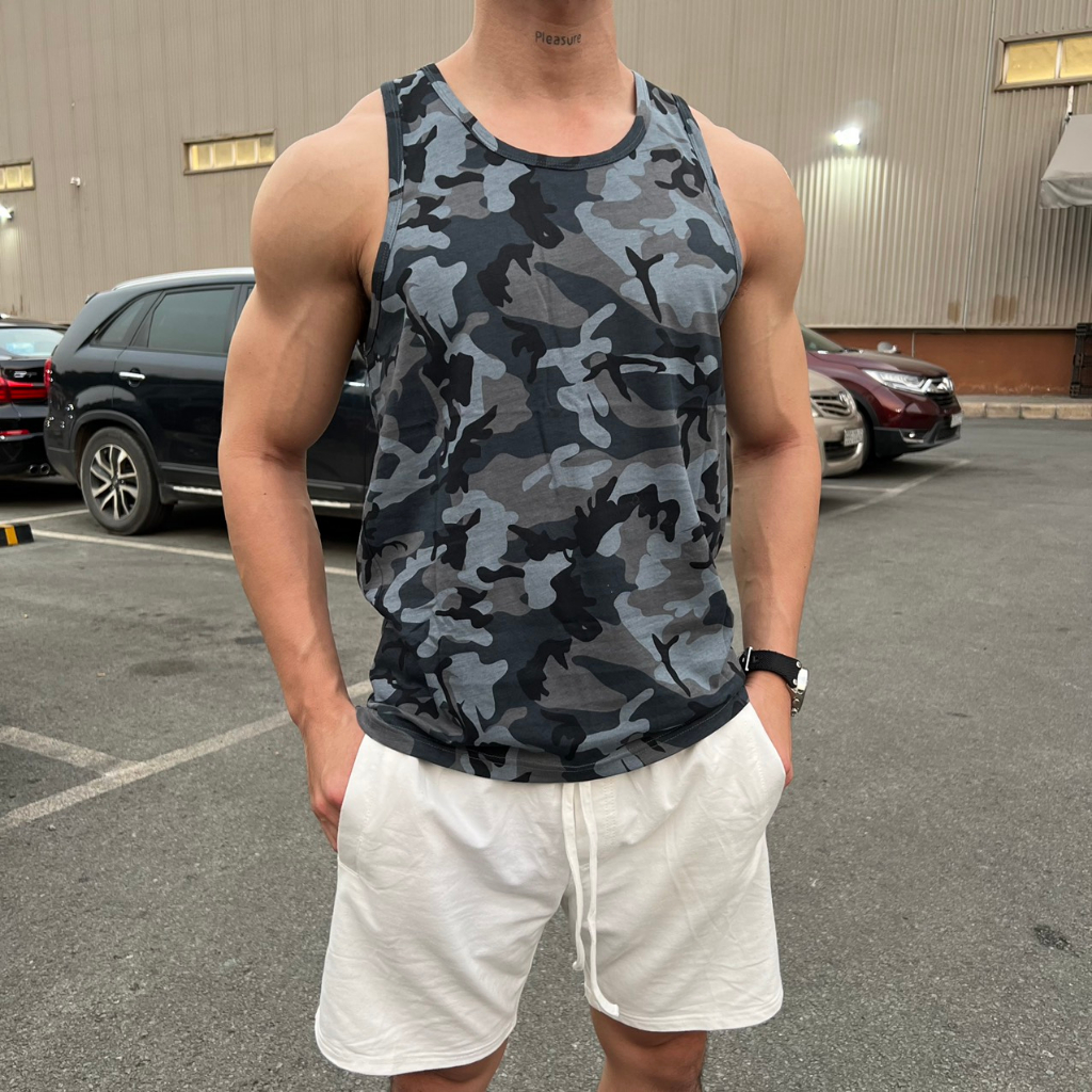 (Bigsize Nam) Áo Ba Lỗ, TankTop Nam Thun Cotton 100% Thời Trang Phong Cách Mạnh Mẽ Mặc Bốn Mùa