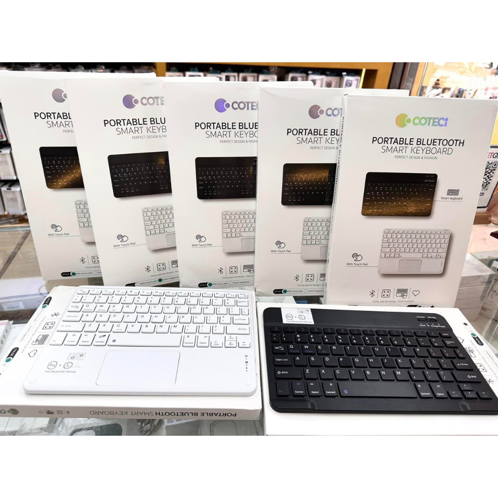 Bàn phím Bluetooth không dây COTECI Keyboard cho Máy tính bảng, IPad Gen 9/10 2022, điện thoại