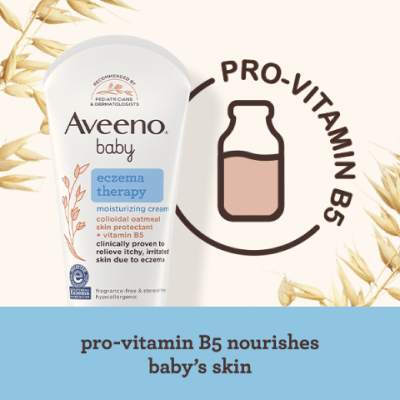 Kem chàm nẻ cho bé Aveeno Baby Eczema