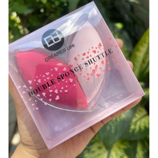 set mút LOVER dreamer umi double sponge shuttle đánh nền siêu mịn set 2 cái bông mút đánh nền