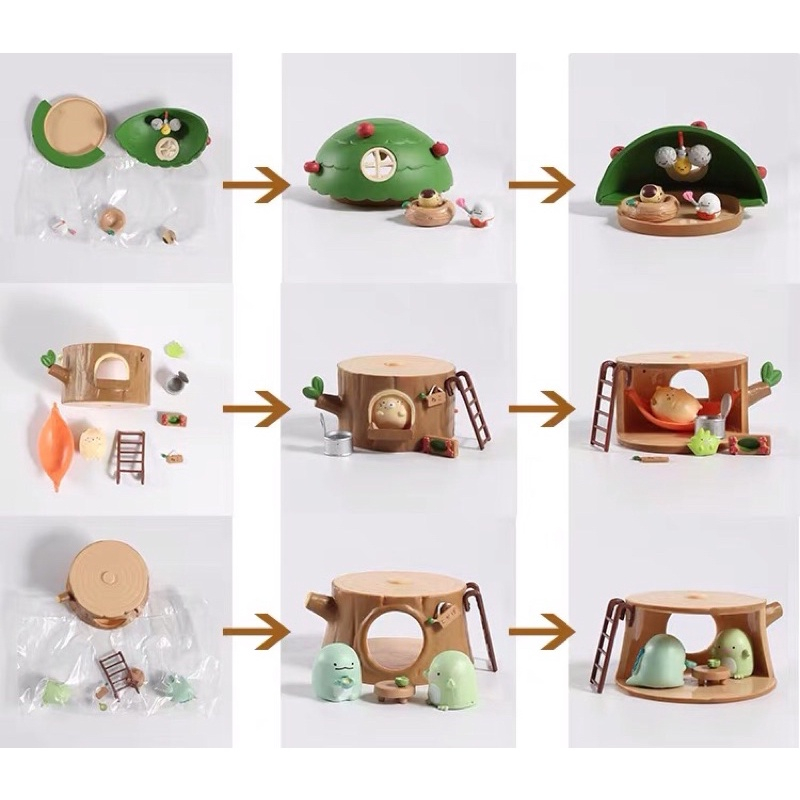 Mô hình nhà cây Sumikko