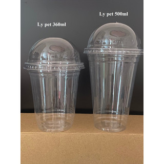 Ly nhựa pet trơn - 360ml / 500 ml