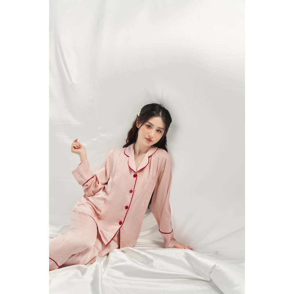 LILIE - Set đồ ngủ dài tay cho mẹ bầu và sau sinh thương hiệu MEGAU