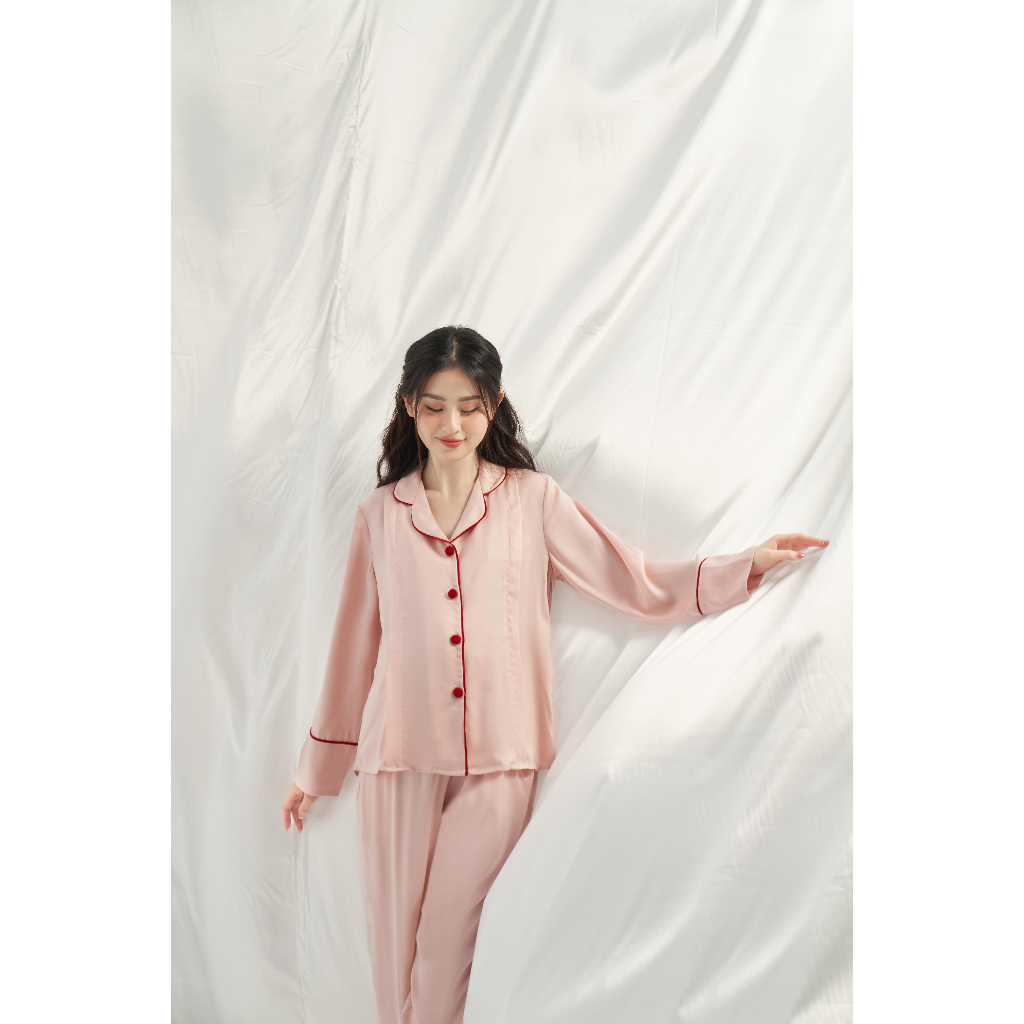 LILIE - Set đồ ngủ dài tay cho mẹ bầu và sau sinh thương hiệu MEGAU