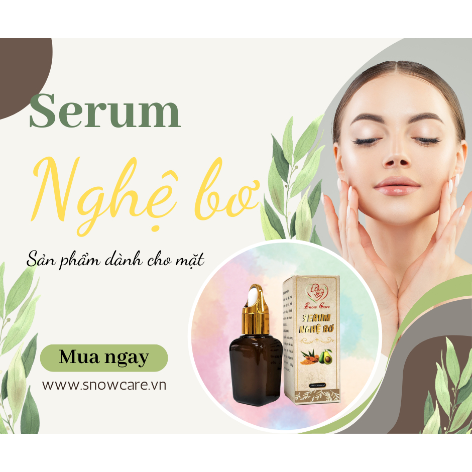 SERUM NGHỆ BƠ SNOWCARE