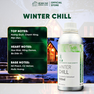 Tinh dầu nước hoa jalin winter chill - 500ml