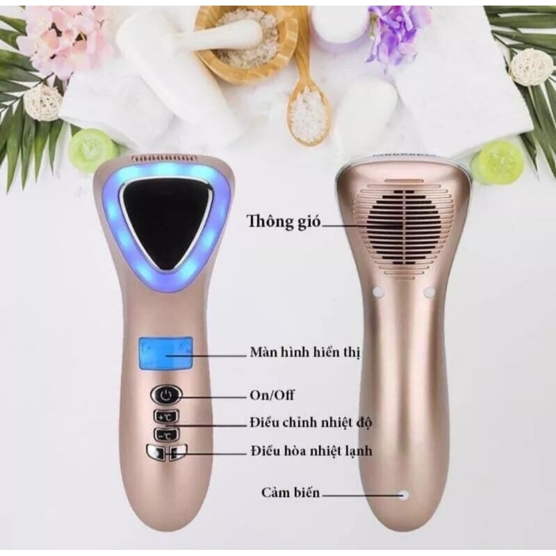 Máy điện di nóng lạnh kết hợp ánh sáng sinh học